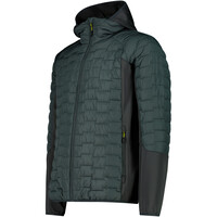 Cmp chaqueta outdoor hombre MAN JACKET HYBRID FIX HOOD vista detalle
