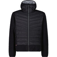 MAN JACKET HYBRID FIX HOOD