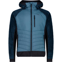 MAN JACKET HYBRID FIX HOOD
