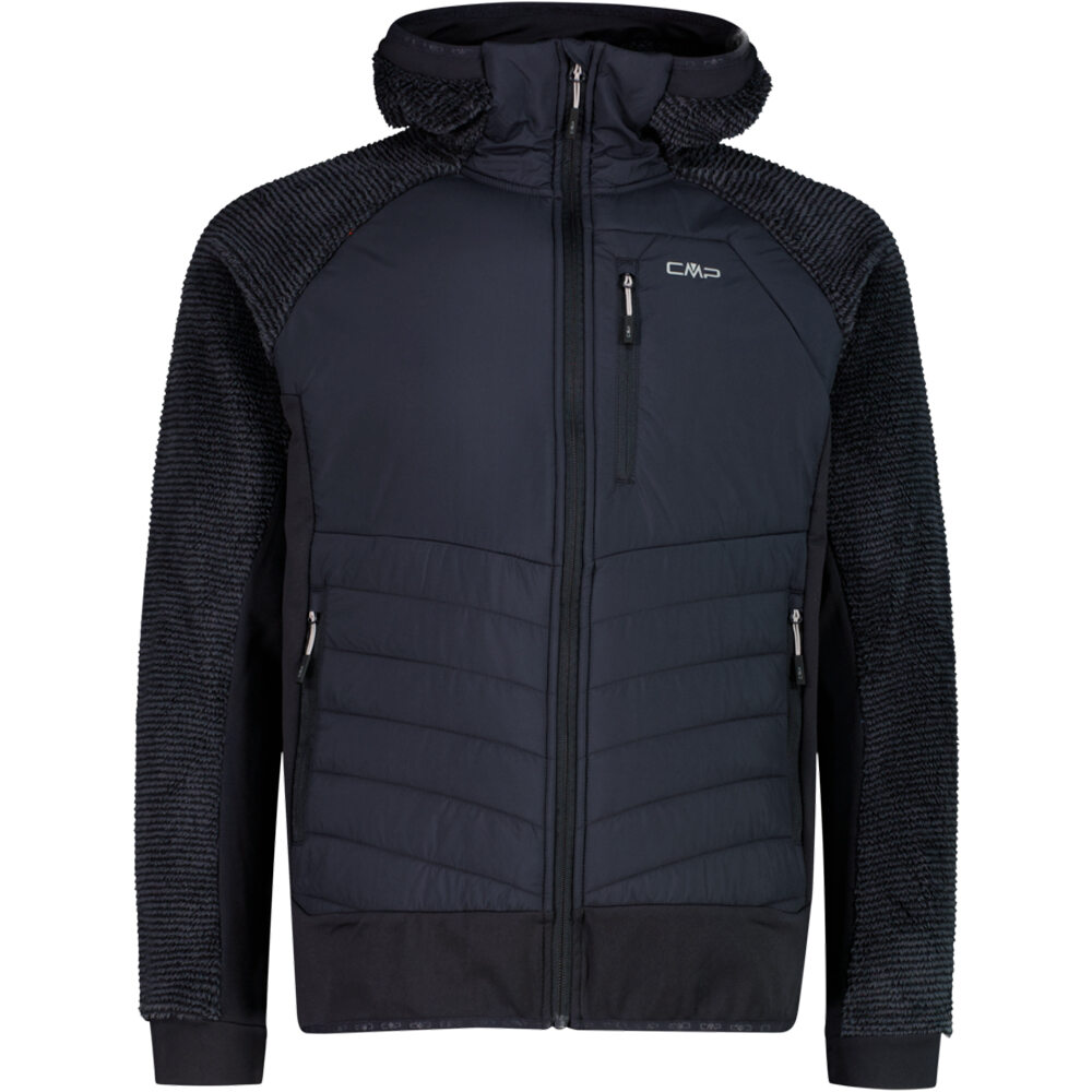 Cmp chaqueta outdoor hombre MAN JACKET HYBRID FIX HOOD vista frontal