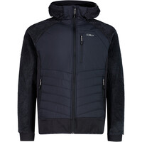 MAN JACKET HYBRID FIX HOOD