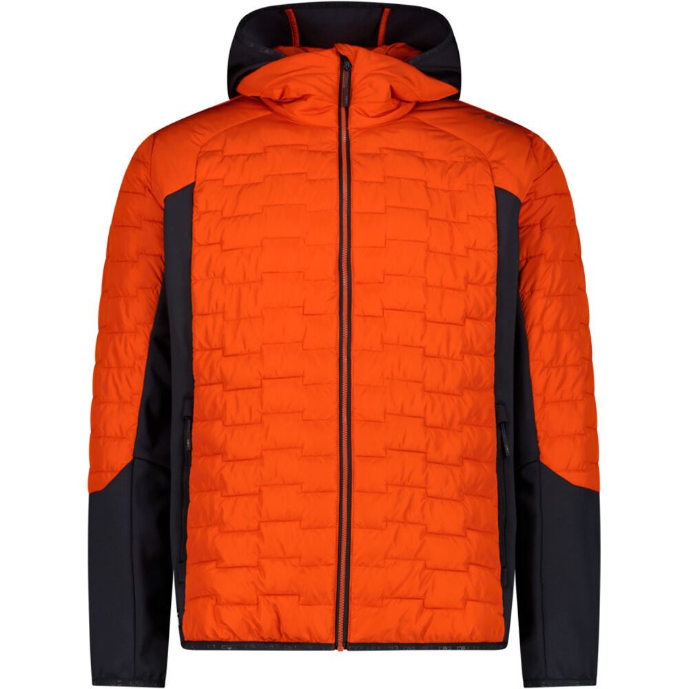 Cmp chaqueta outdoor hombre MAN JACKET HYBRID FIX HOOD vista frontal