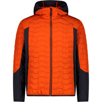 MAN JACKET HYBRID FIX HOOD