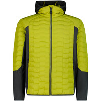MAN JACKET HYBRID FIX HOOD