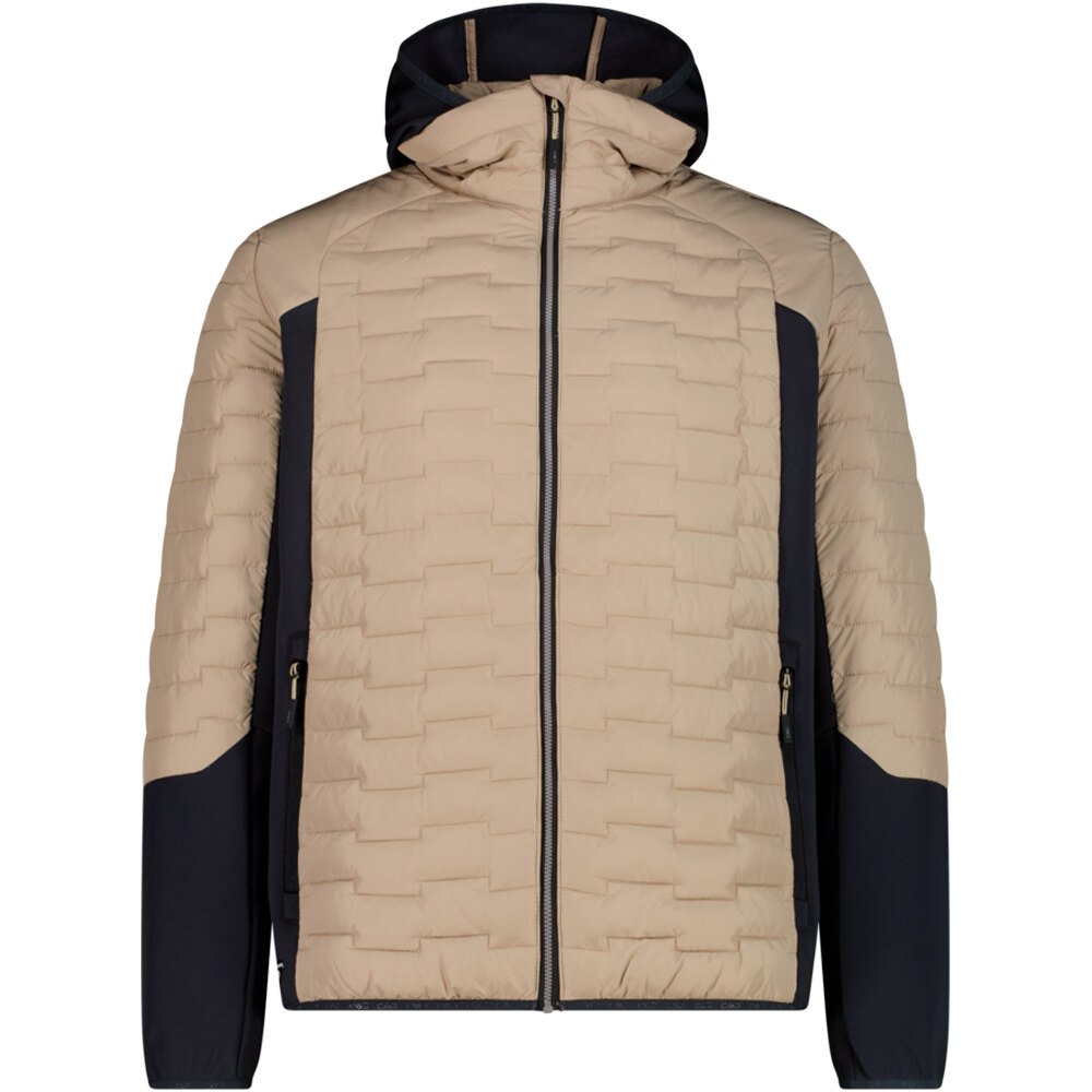 Cmp chaqueta outdoor hombre MAN JACKET HYBRID FIX HOOD vista frontal
