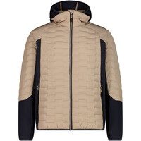 MAN JACKET HYBRID FIX HOOD