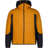 MAN JACKET HYBRID FIX HOOD