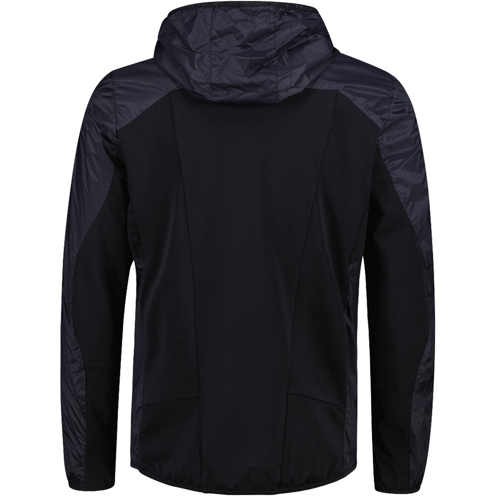 Cmp chaqueta outdoor hombre MAN JACKET HYBRID FIX HOOD vista trasera