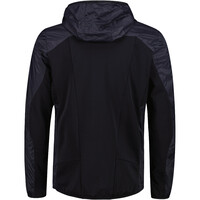 Cmp chaqueta outdoor hombre MAN JACKET HYBRID FIX HOOD vista trasera
