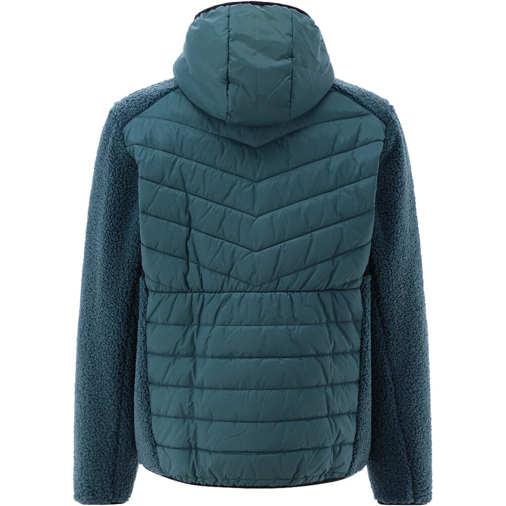 Cmp chaqueta outdoor hombre MAN JACKET HYBRID FIX HOOD vista trasera