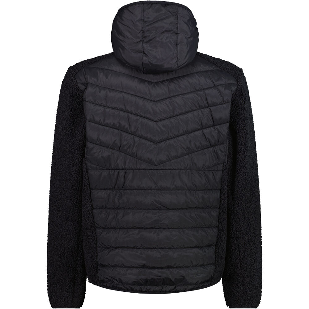 Cmp chaqueta outdoor hombre MAN JACKET HYBRID FIX HOOD vista trasera