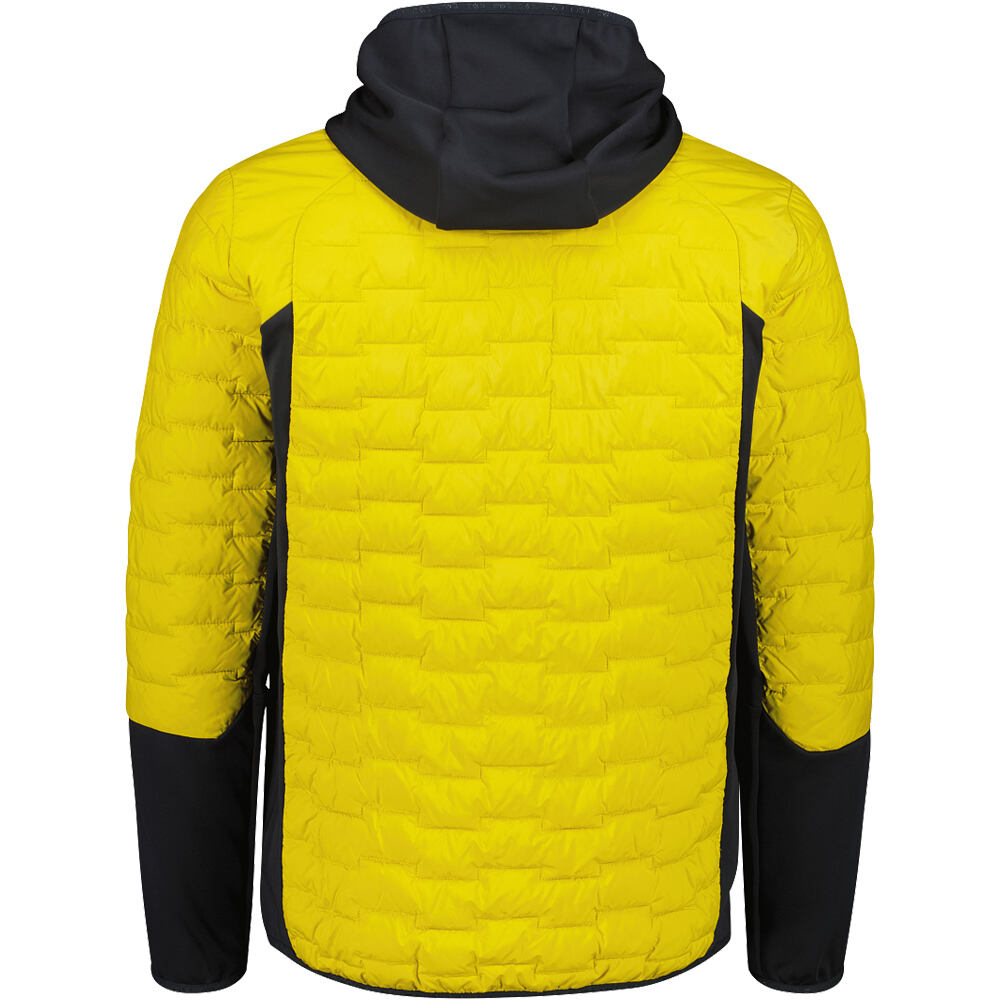 Cmp chaqueta outdoor hombre MAN JACKET HYBRID FIX HOOD vista trasera