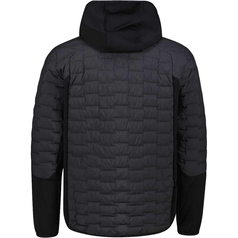Cmp chaqueta outdoor hombre MAN JACKET HYBRID FIX HOOD vista trasera