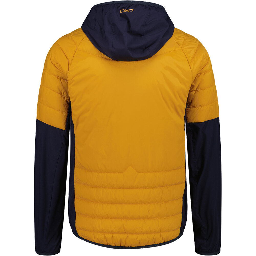 Cmp chaqueta outdoor hombre MAN JACKET HYBRID FIX HOOD vista trasera