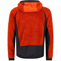 Cmp chaqueta outdoor hombre MAN JACKET HYBRID FIX HOOD vista trasera