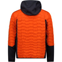 Cmp chaqueta outdoor hombre MAN JACKET HYBRID FIX HOOD vista trasera