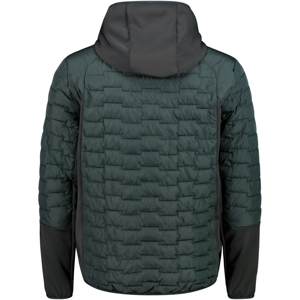 Cmp chaqueta outdoor hombre MAN JACKET HYBRID FIX HOOD vista trasera
