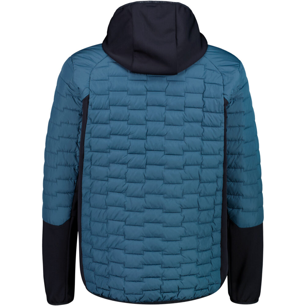 Cmp chaqueta outdoor hombre MAN JACKET HYBRID FIX HOOD vista trasera