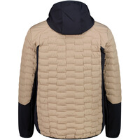 Cmp chaqueta outdoor hombre MAN JACKET HYBRID FIX HOOD vista trasera