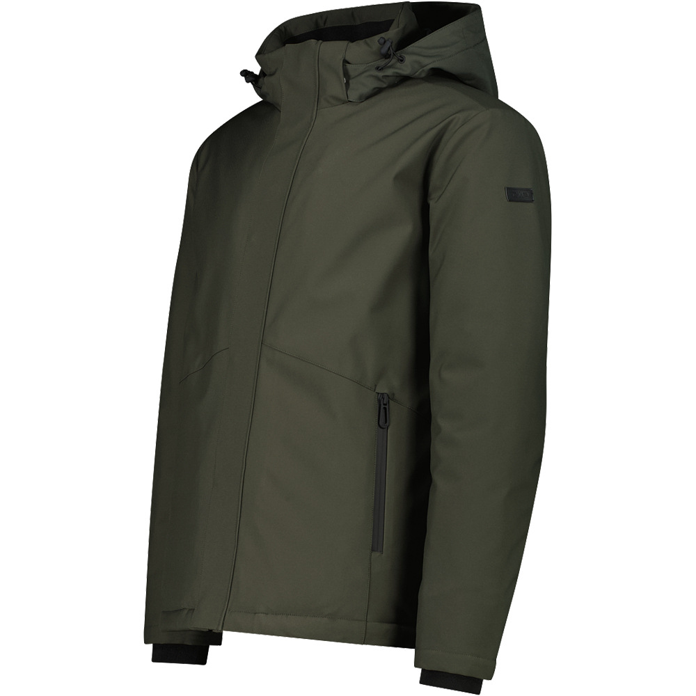 Cmp chaqueta outdoor hombre MAN JACKET SNAPS HOOD vista detalle