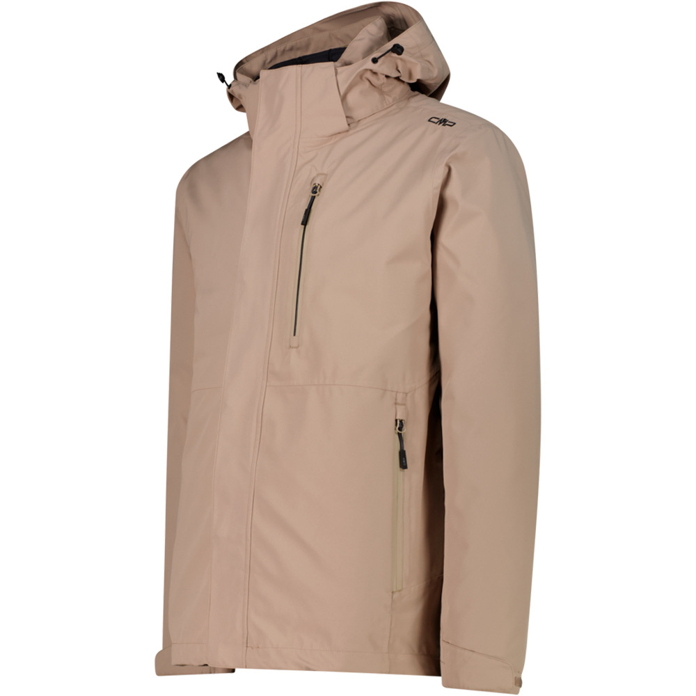 Cmp chaqueta outdoor hombre MAN JACKET ZIP HOOD DETACHABLE INN.JACKET vista detalle