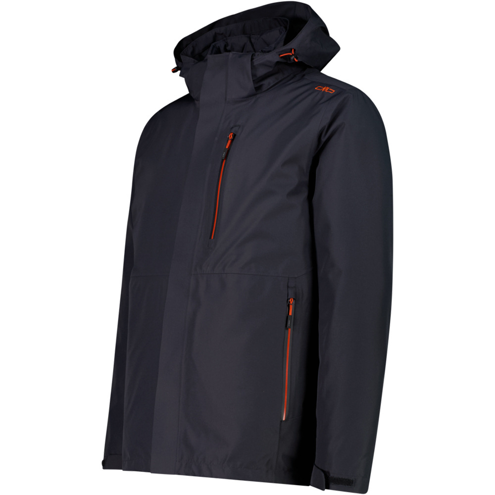 Cmp chaqueta outdoor hombre MAN JACKET ZIP HOOD DETACHABLE INN.JACKET vista detalle