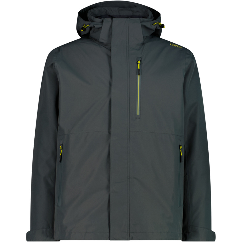 Cmp chaqueta outdoor hombre MAN JACKET ZIP HOOD DETACHABLE INN.JACKET vista frontal
