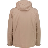 Cmp chaqueta outdoor hombre MAN JACKET ZIP HOOD DETACHABLE INN.JACKET vista trasera