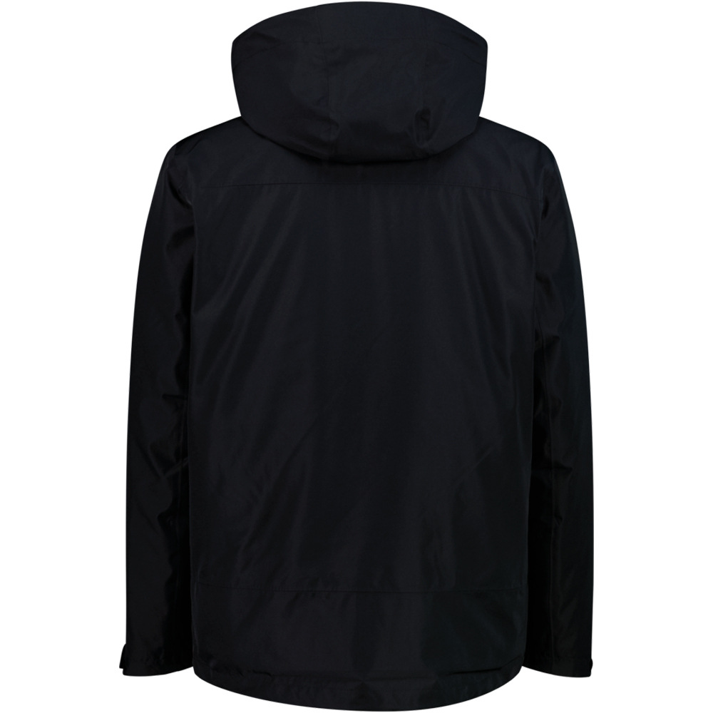 Cmp chaqueta outdoor hombre MAN JACKET ZIP HOOD DETACHABLE INN.JACKET vista trasera