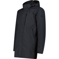 Cmp chaqueta outdoor hombre MAN LONG JACKET ZIP HOOD vista detalle