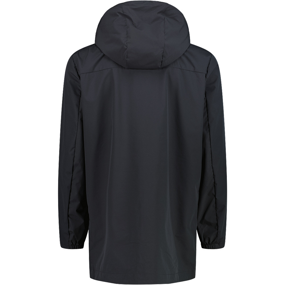 Cmp chaqueta outdoor hombre MAN LONG JACKET ZIP HOOD vista trasera