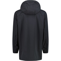 Cmp chaqueta outdoor hombre MAN LONG JACKET ZIP HOOD vista trasera