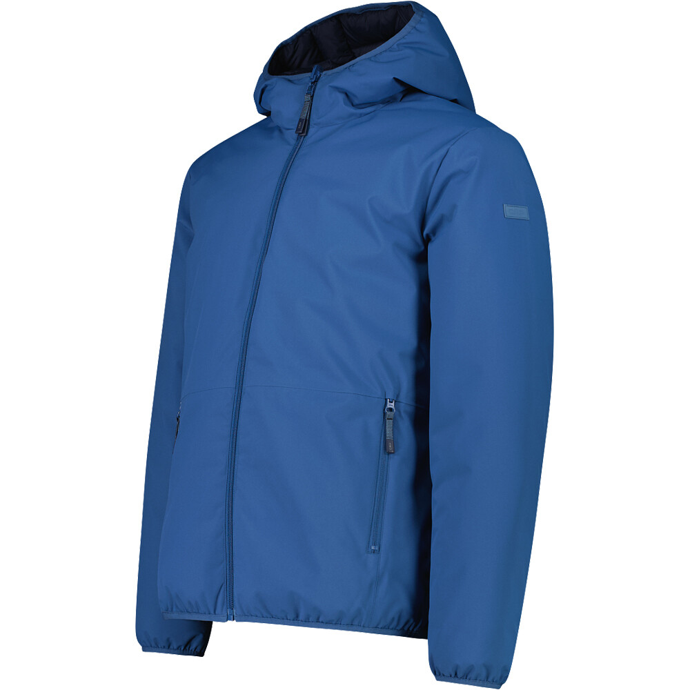 Cmp chaqueta outdoor hombre MAN REVERSE JACKET FIX HOOD vista detalle