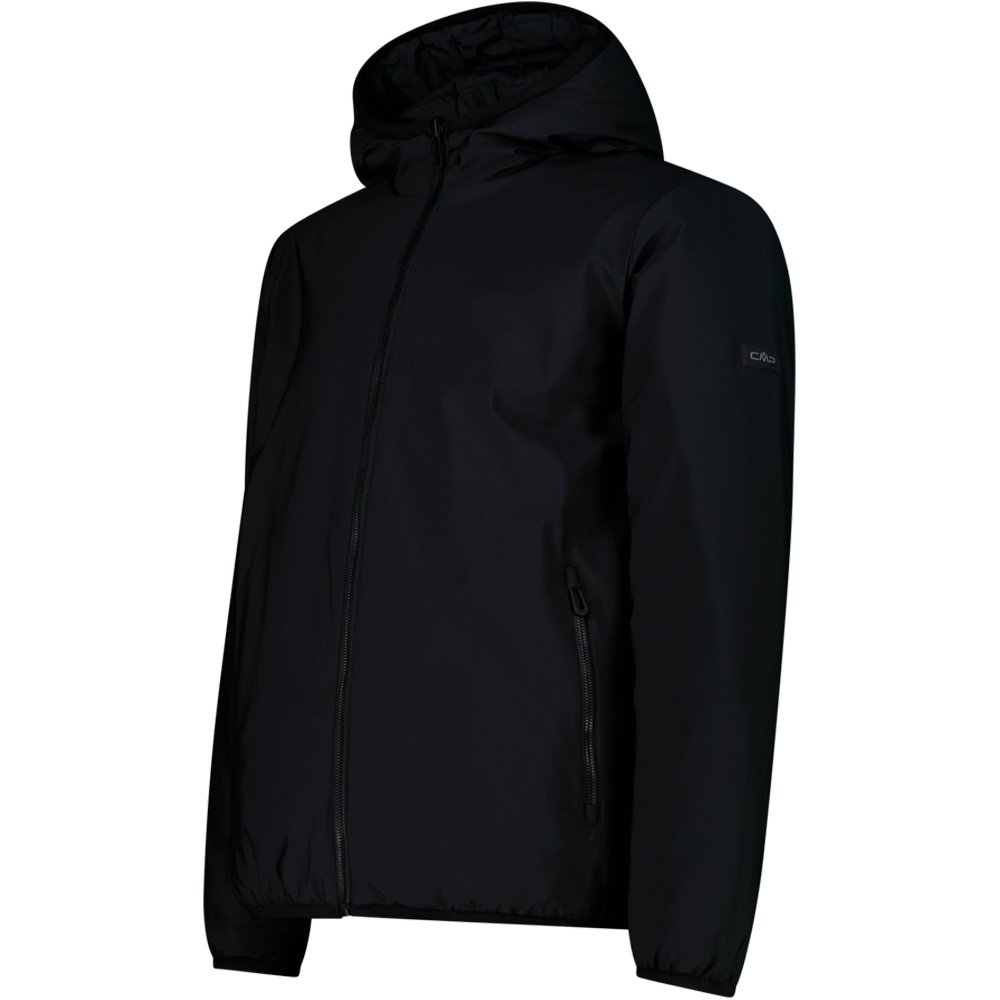 Cmp chaqueta outdoor hombre MAN REVERSE JACKET FIX HOOD vista detalle