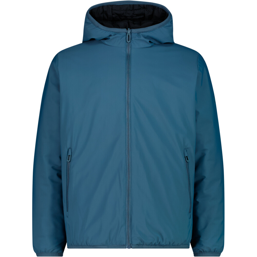 Cmp chaqueta outdoor hombre MAN REVERSE JACKET FIX HOOD vista frontal