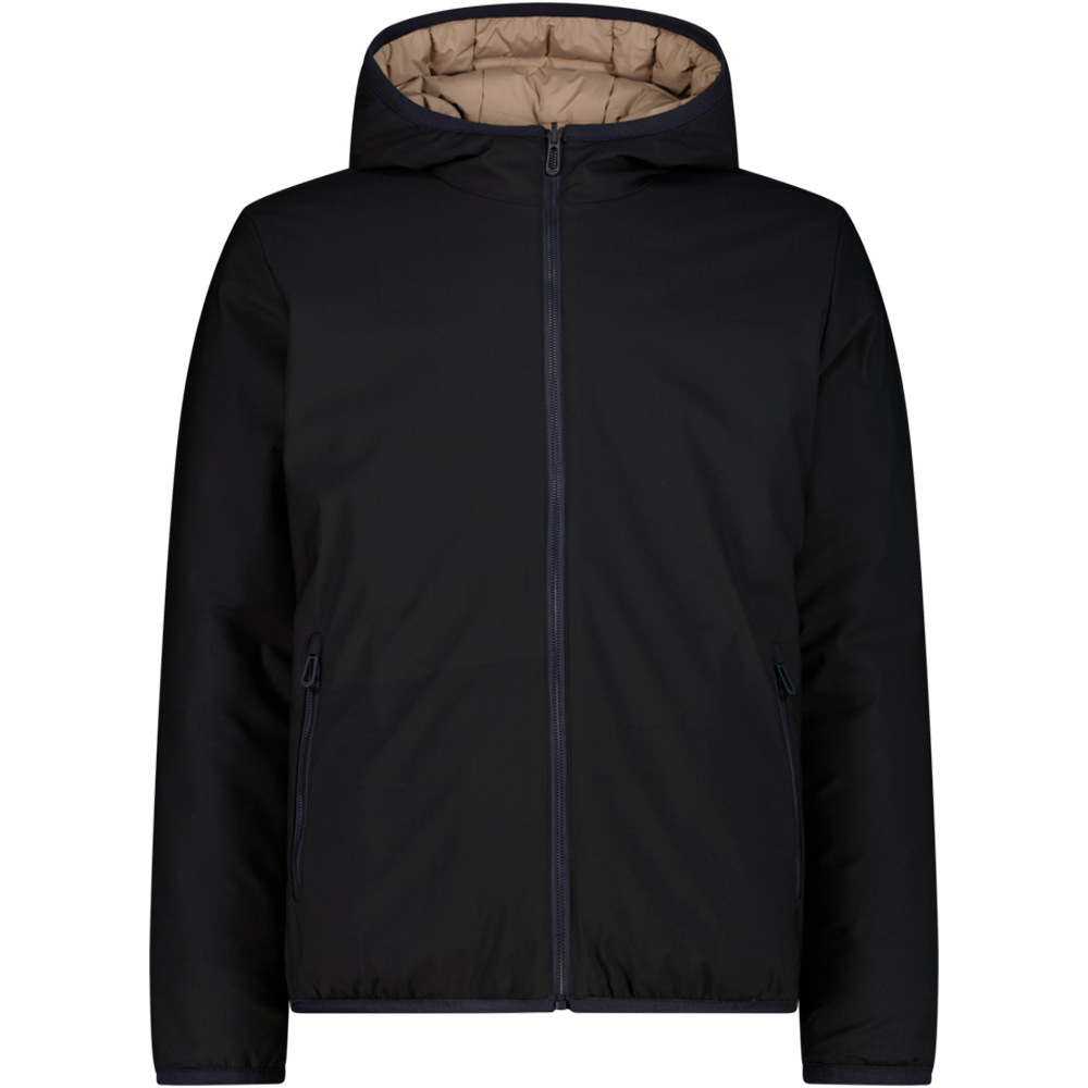 Cmp chaqueta outdoor hombre MAN REVERSE JACKET FIX HOOD vista frontal