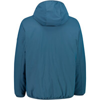 Cmp chaqueta outdoor hombre MAN REVERSE JACKET FIX HOOD vista trasera