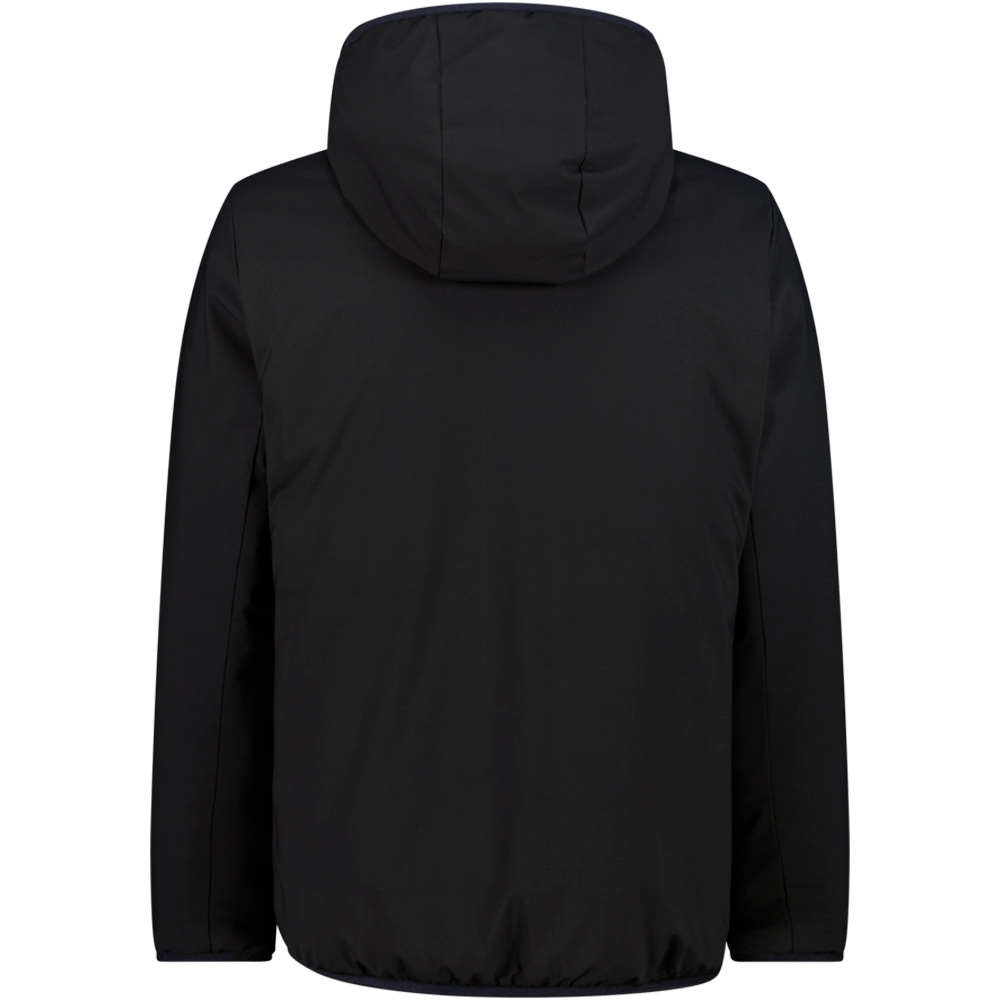 Cmp chaqueta outdoor hombre MAN REVERSE JACKET FIX HOOD vista trasera