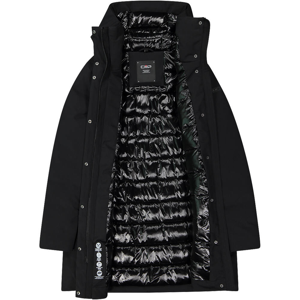 Cmp chaqueta outdoor mujer WOMAN COAT FIX HOOD 03