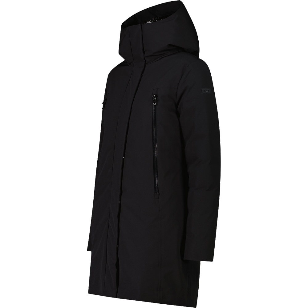 Cmp chaqueta outdoor mujer WOMAN COAT FIX HOOD vista detalle