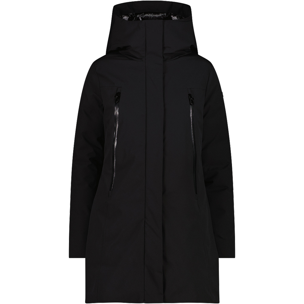 Cmp chaqueta outdoor mujer WOMAN COAT FIX HOOD vista frontal