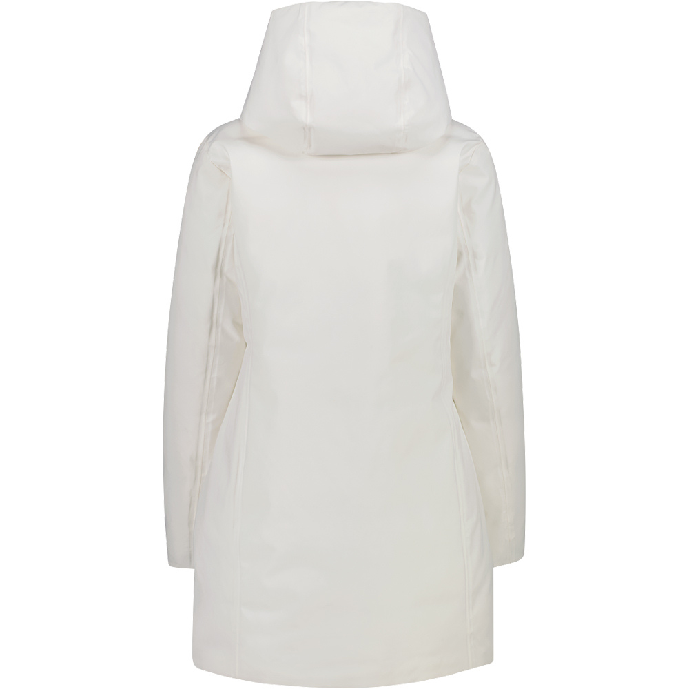 Cmp chaqueta outdoor mujer WOMAN COAT FIX HOOD vista trasera