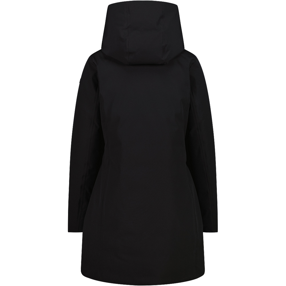 Cmp chaqueta outdoor mujer WOMAN COAT FIX HOOD vista trasera