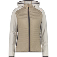 Cmp chaqueta outdoor mujer WOMAN JACKET FIX HOOD HYBRID vista frontal