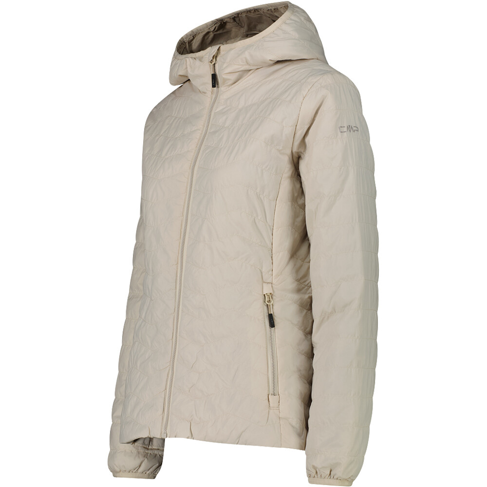 Cmp chaqueta outdoor mujer WOMAN JACKET FIX HOOD vista detalle