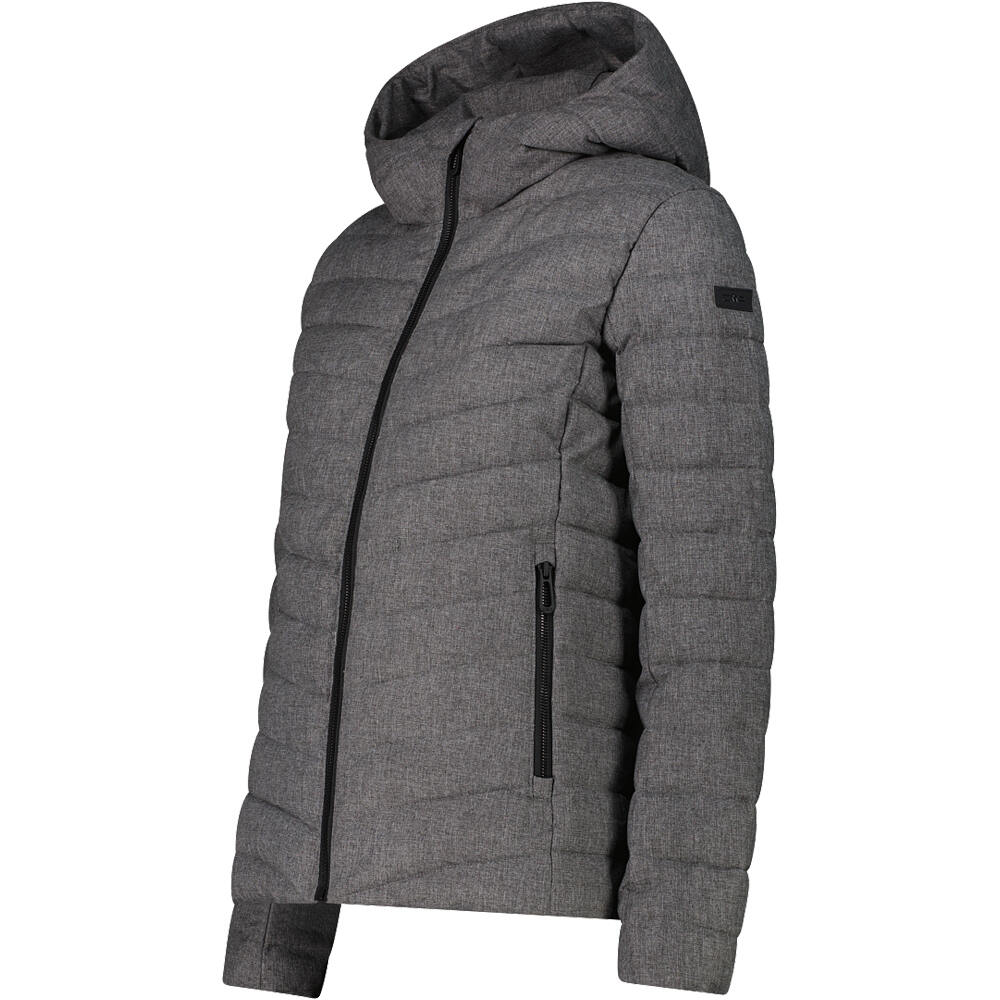 Cmp chaqueta outdoor mujer WOMAN JACKET FIX HOOD vista detalle