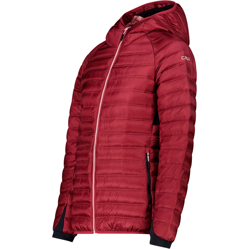 Cmp chaqueta outdoor mujer WOMAN JACKET FIX HOOD vista detalle