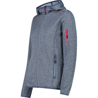 Cmp chaqueta outdoor mujer WOMAN JACKET FIX HOOD vista detalle