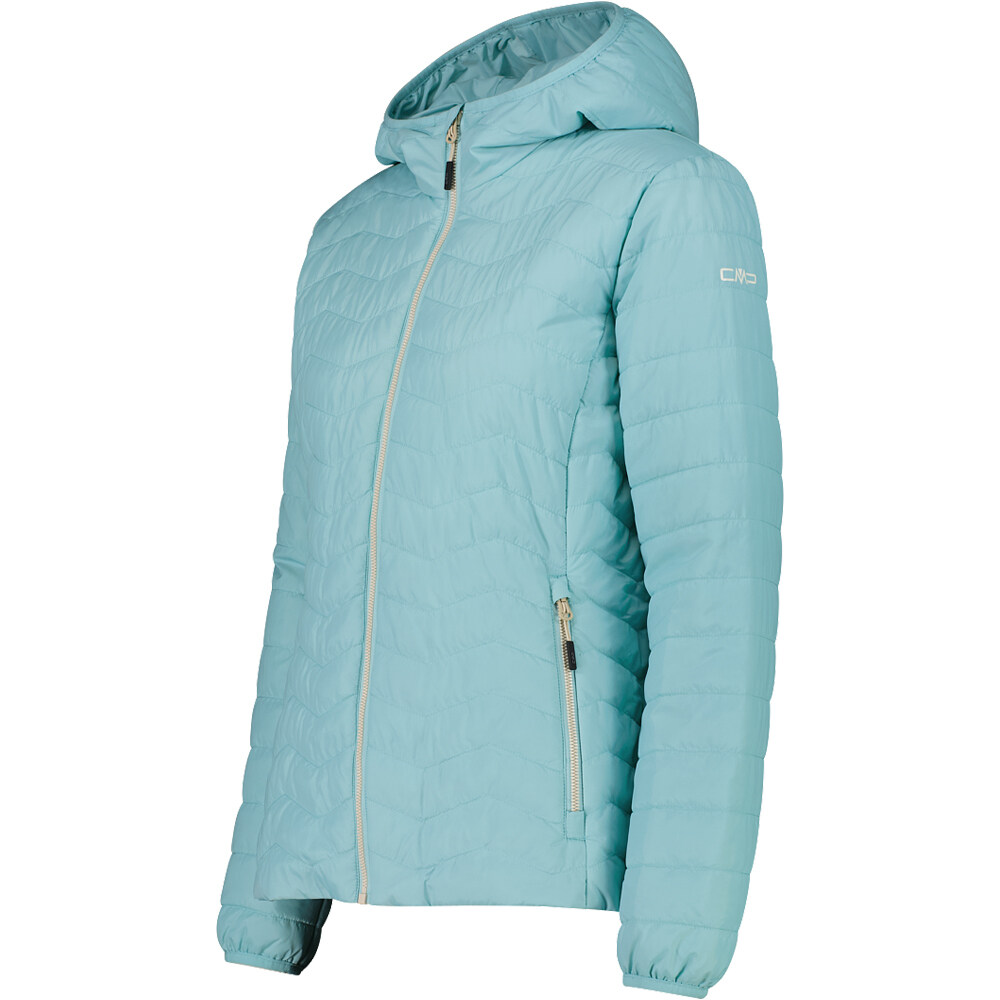 Cmp chaqueta outdoor mujer WOMAN JACKET FIX HOOD vista detalle
