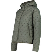 Cmp chaqueta outdoor mujer WOMAN JACKET FIX HOOD vista detalle